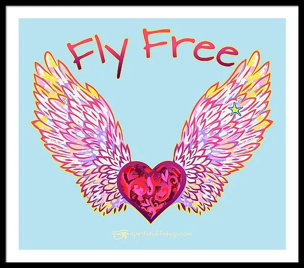 Fly Free - Framed Print