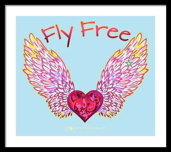 Fly Free - Framed Print
