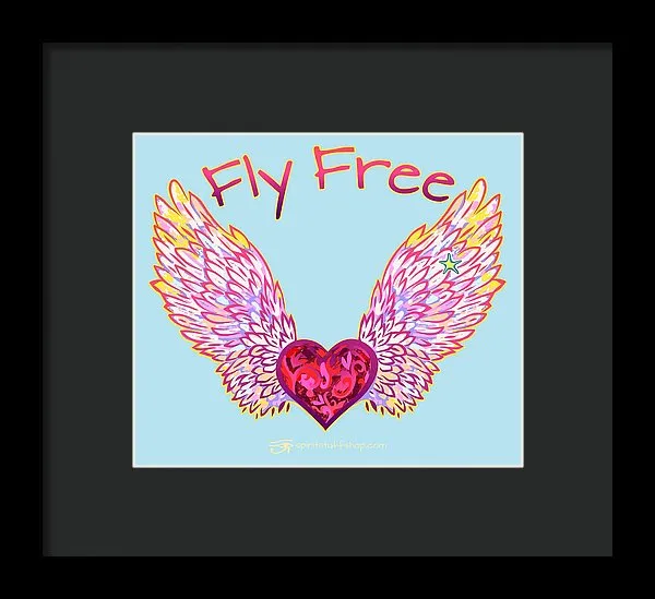 Fly Free - Framed Print