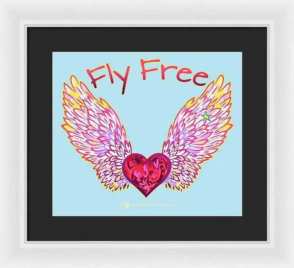 Fly Free - Framed Print