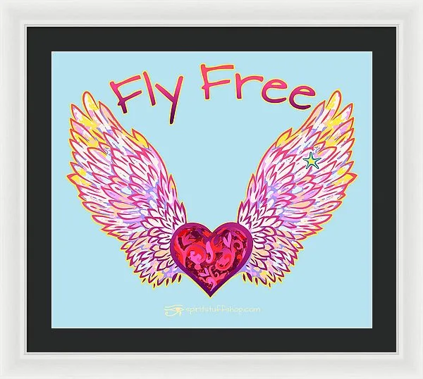 Fly Free - Framed Print
