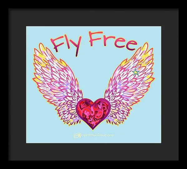 Fly Free - Framed Print