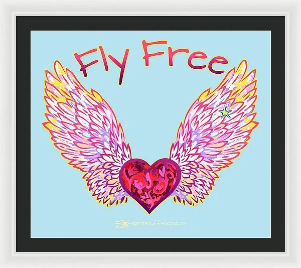 Fly Free - Framed Print
