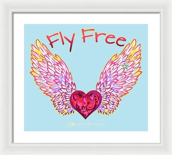 Fly Free - Framed Print