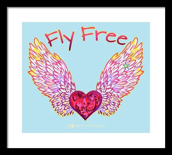 Fly Free - Framed Print