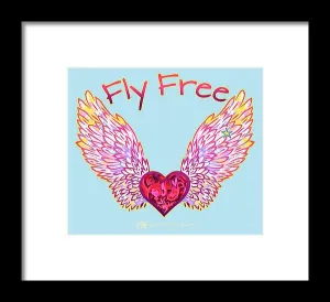 Fly Free - Framed Print