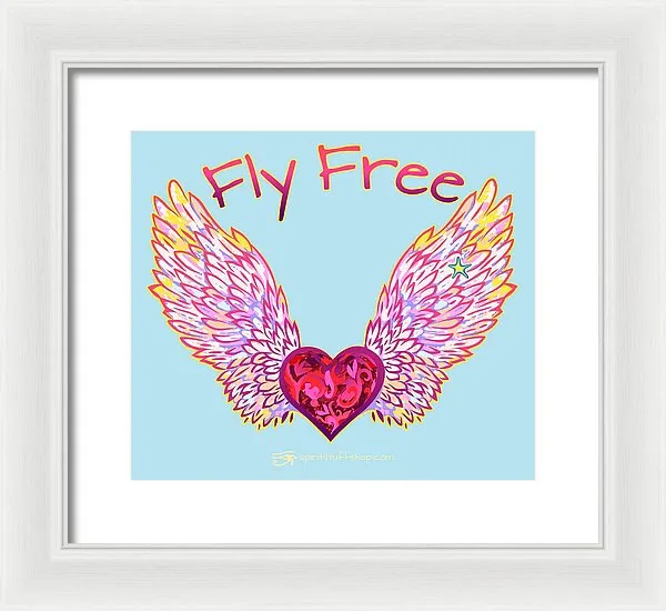 Fly Free - Framed Print