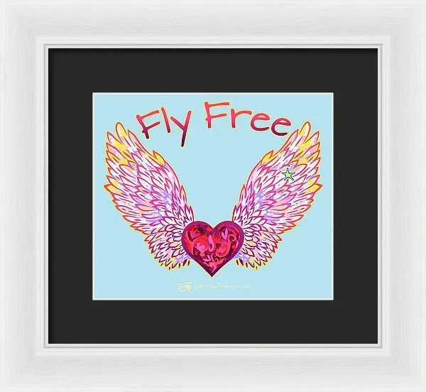 Fly Free - Framed Print