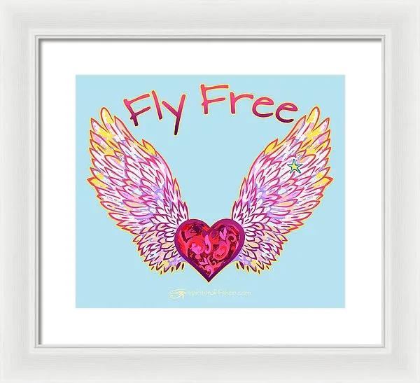Fly Free - Framed Print