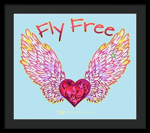 Fly Free - Framed Print