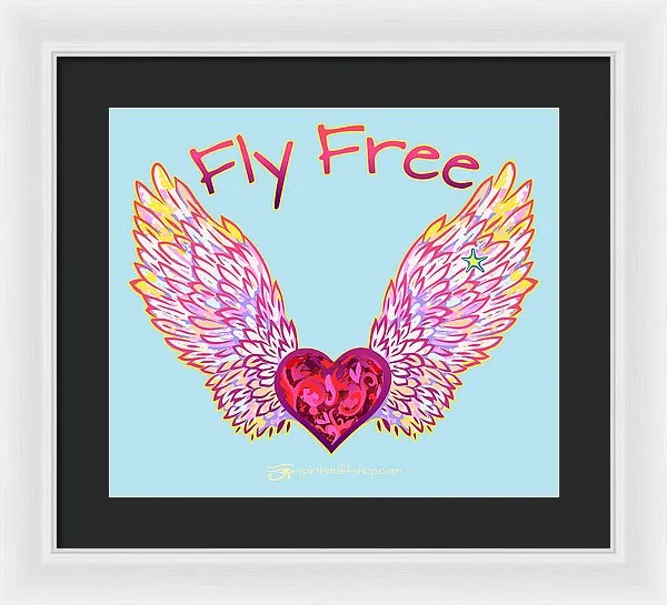 Fly Free - Framed Print