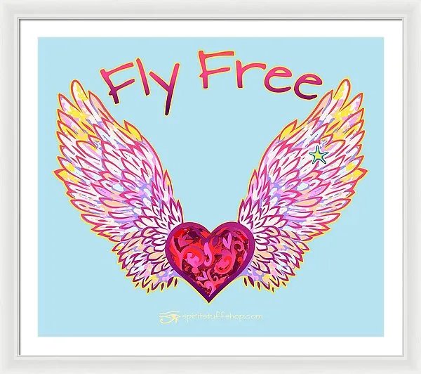 Fly Free - Framed Print