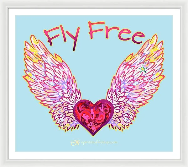 Fly Free - Framed Print