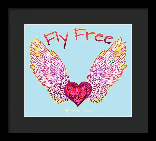Fly Free - Framed Print