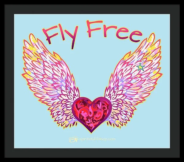 Fly Free - Framed Print