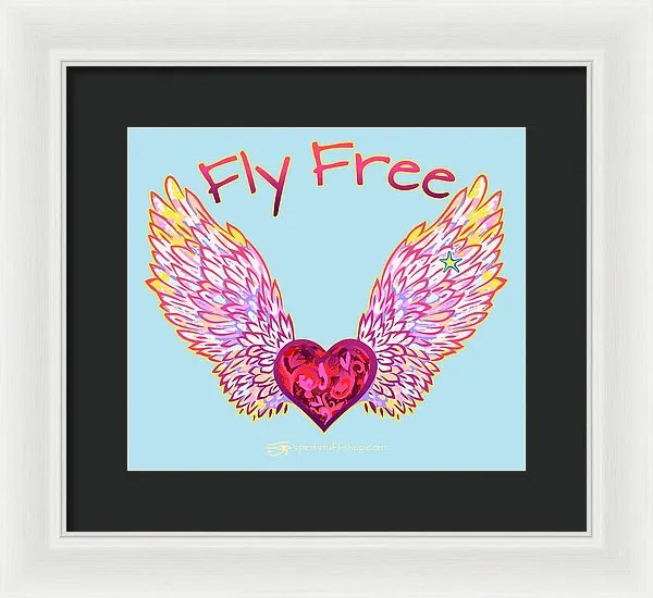 Fly Free - Framed Print