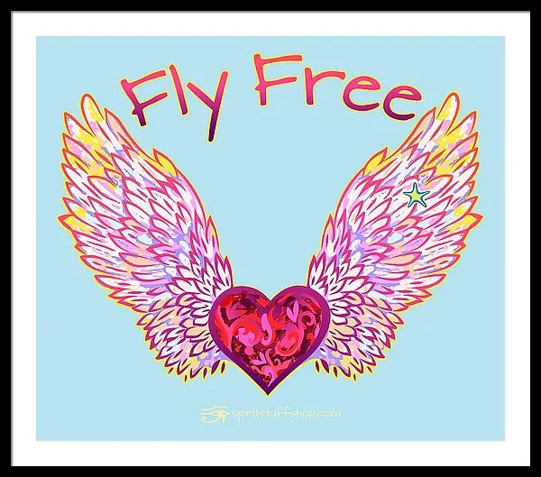 Fly Free - Framed Print