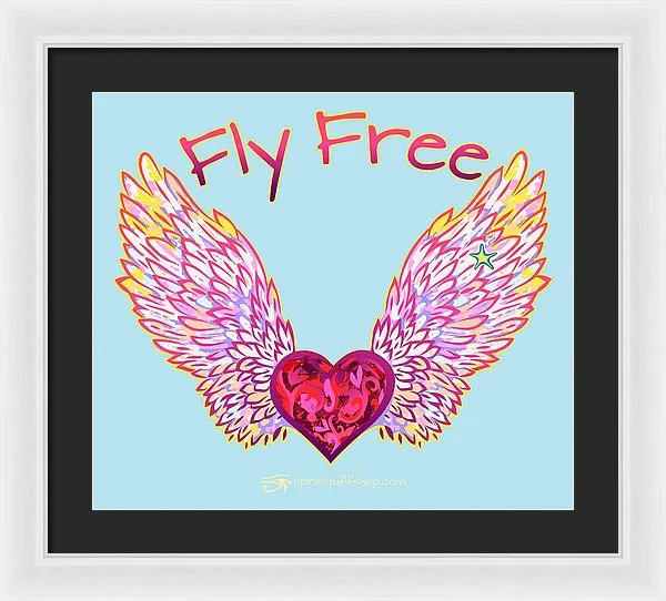 Fly Free - Framed Print