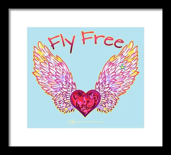 Fly Free - Framed Print