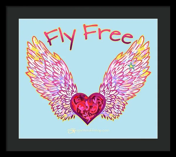 Fly Free - Framed Print