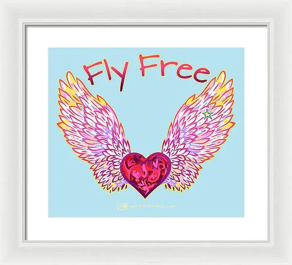 Fly Free - Framed Print