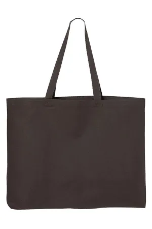 Framed Floral Mama Canvas Jumbo Tote
