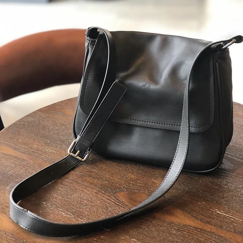 Full Grain Leather Shoulder Bag Women Crossbody Bag Leather Purse Gift for Her T21020