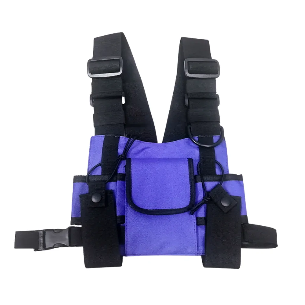 Functional Pocket Vest Chest Bag