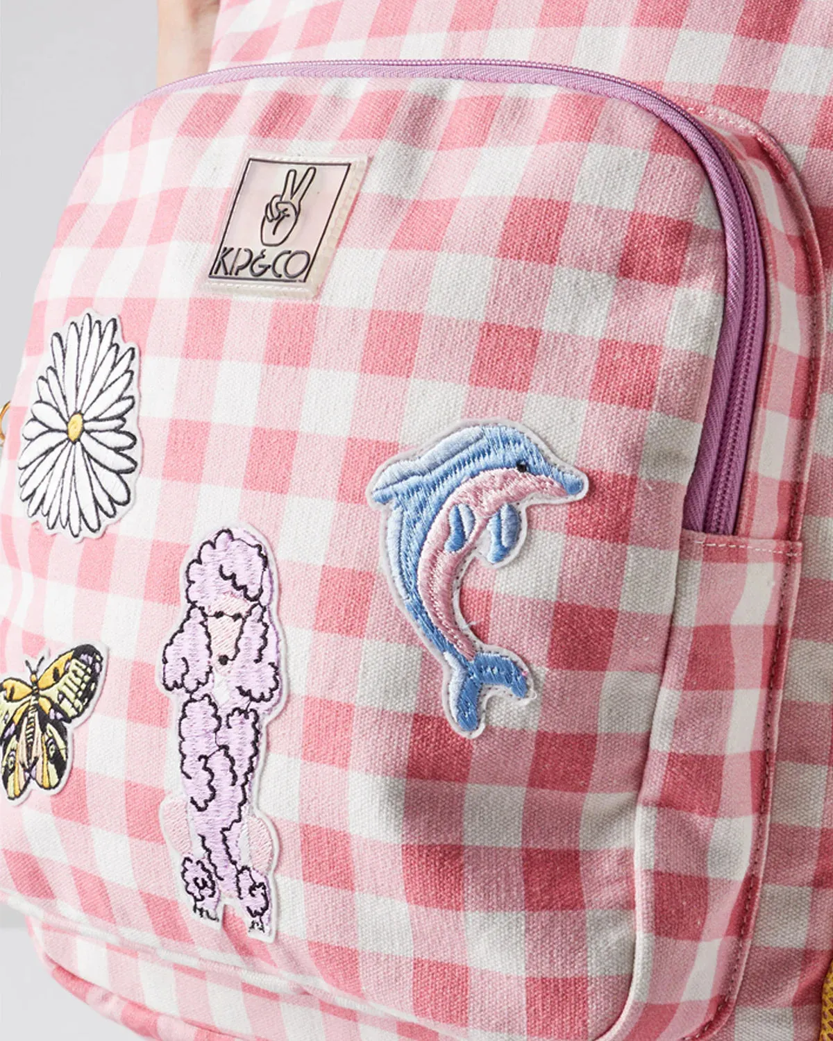 FUNTIMES GINGHAM BACKPACK
