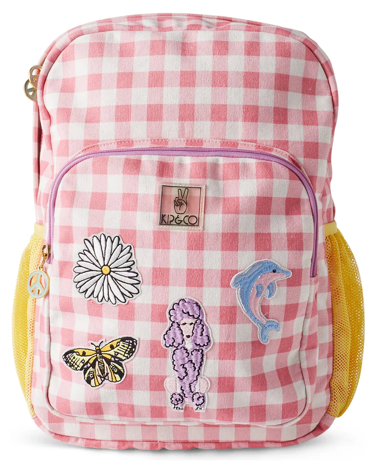 FUNTIMES GINGHAM BACKPACK
