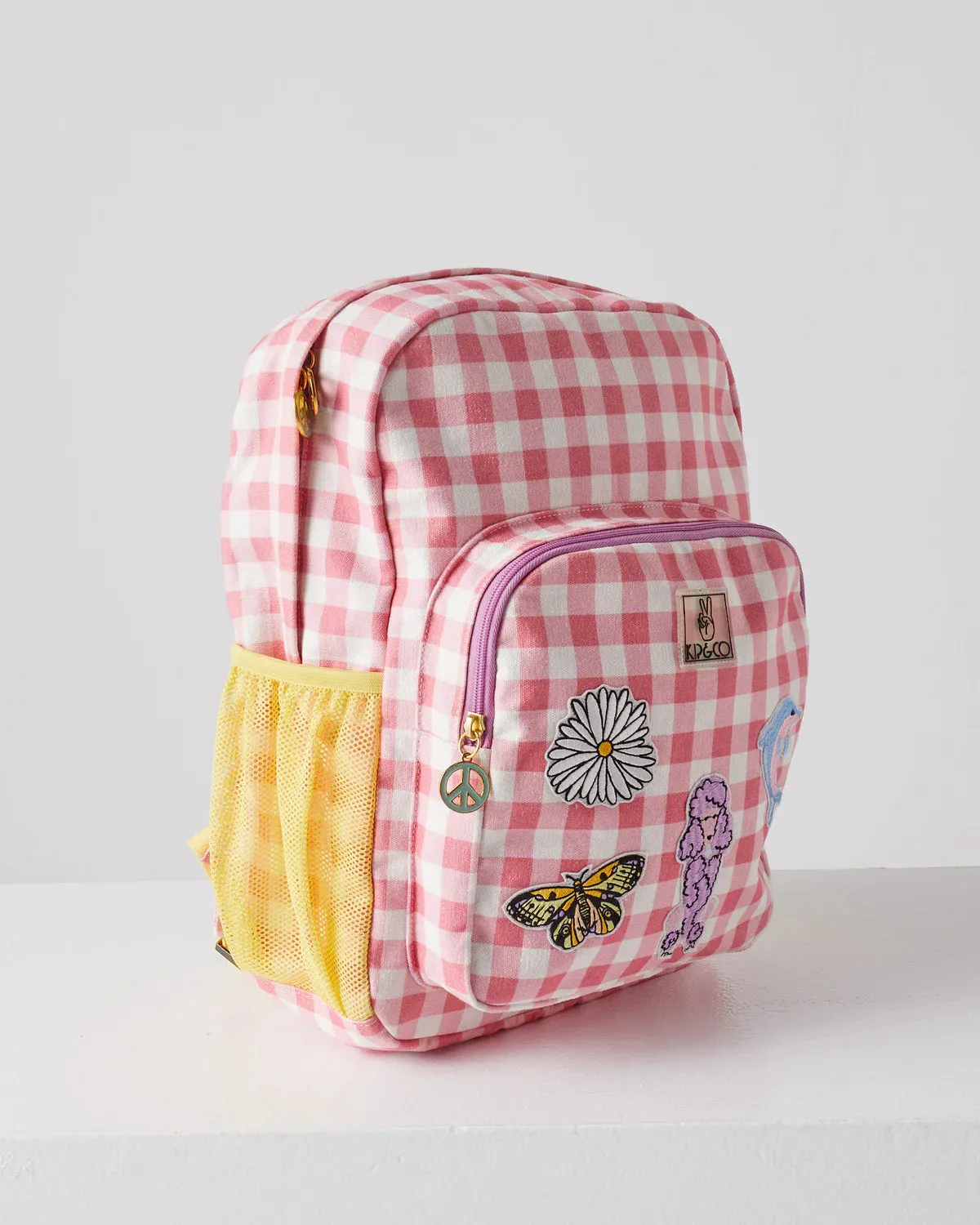 FUNTIMES GINGHAM BACKPACK