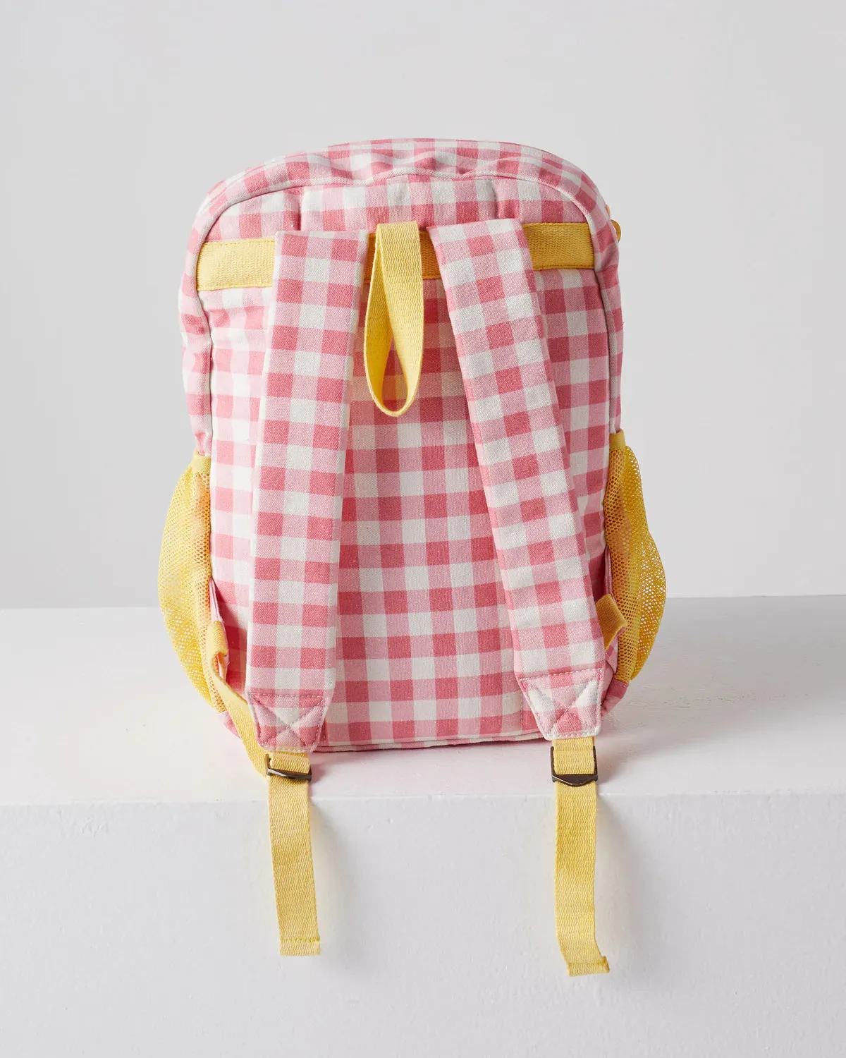 FUNTIMES GINGHAM BACKPACK
