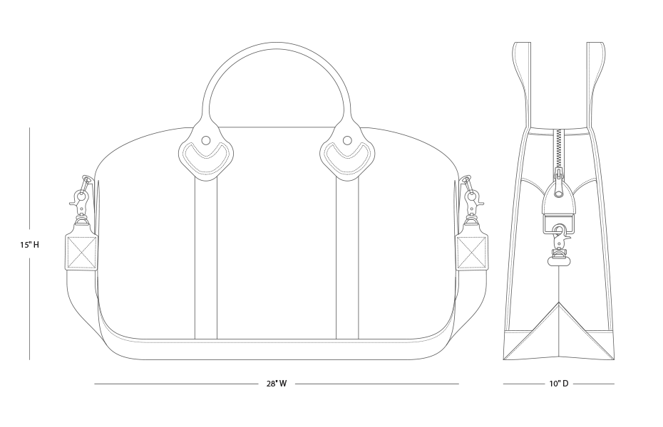 Gamma Phi Beta Weekender Travel Bag