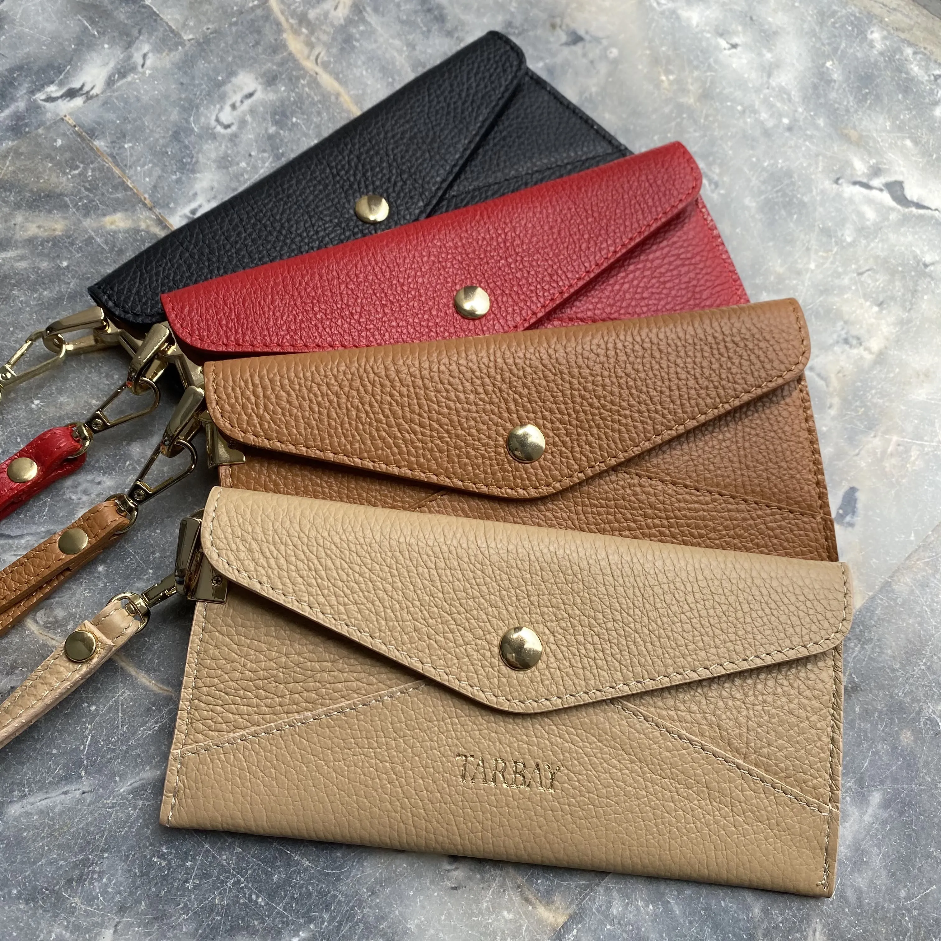 Genuine Leather Wallet #1 - Black