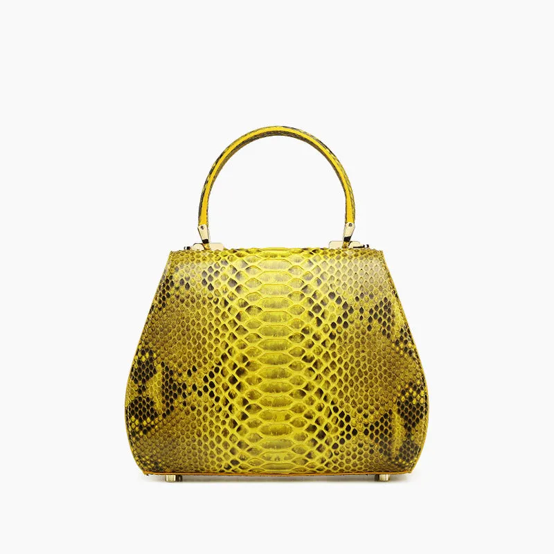 GENUINE PYTHON HANDBAG "FORGIVABLE"
