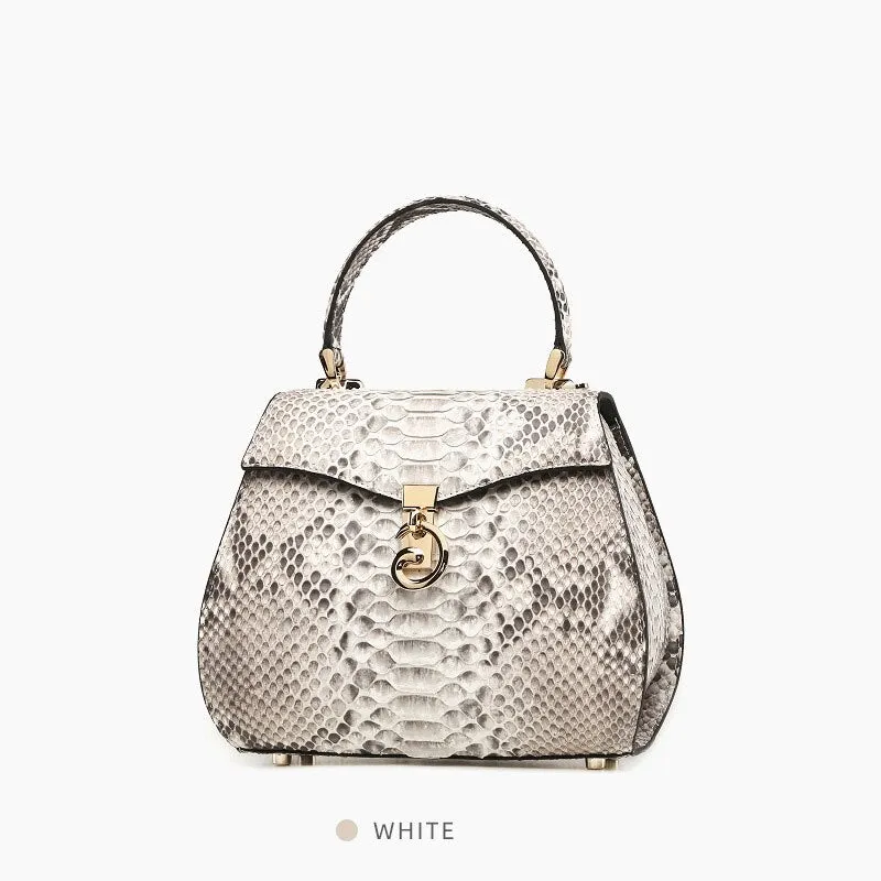 GENUINE PYTHON HANDBAG "FORGIVABLE"