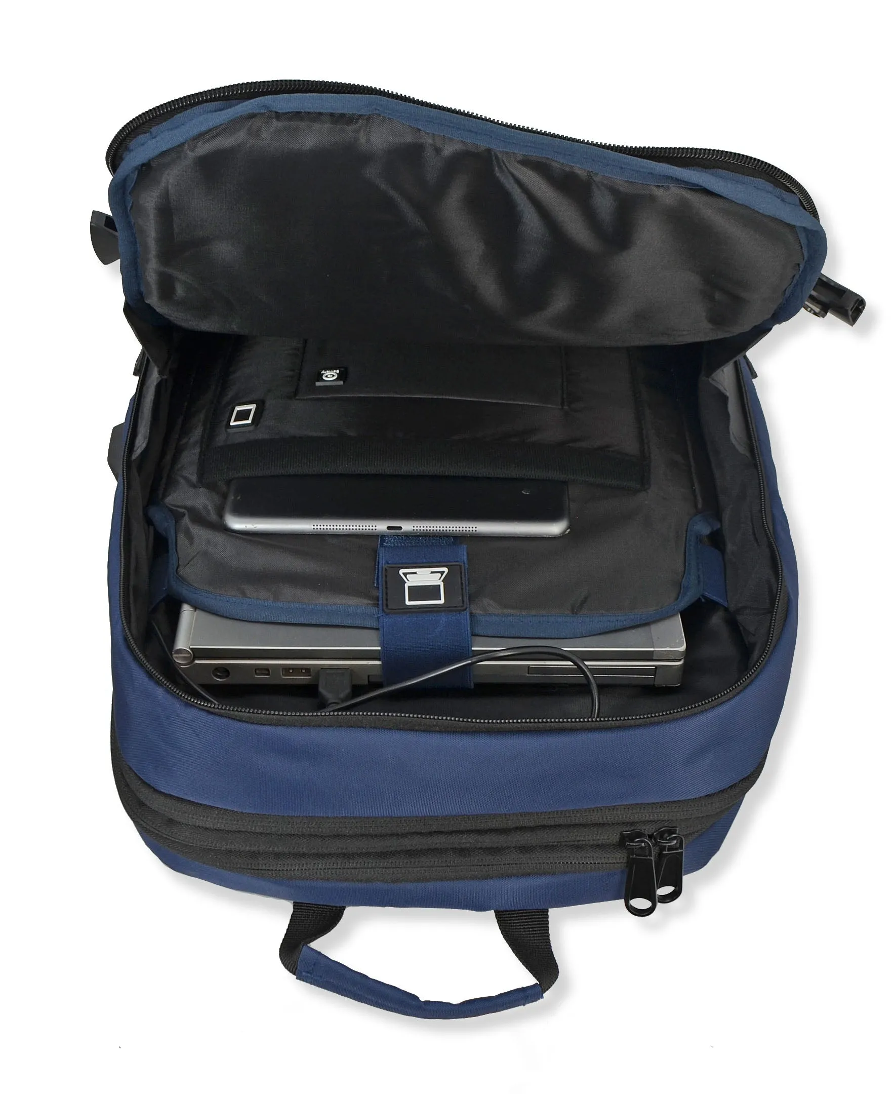Getaway Expandable Carry-On Backpack Suitcase by Duchamp