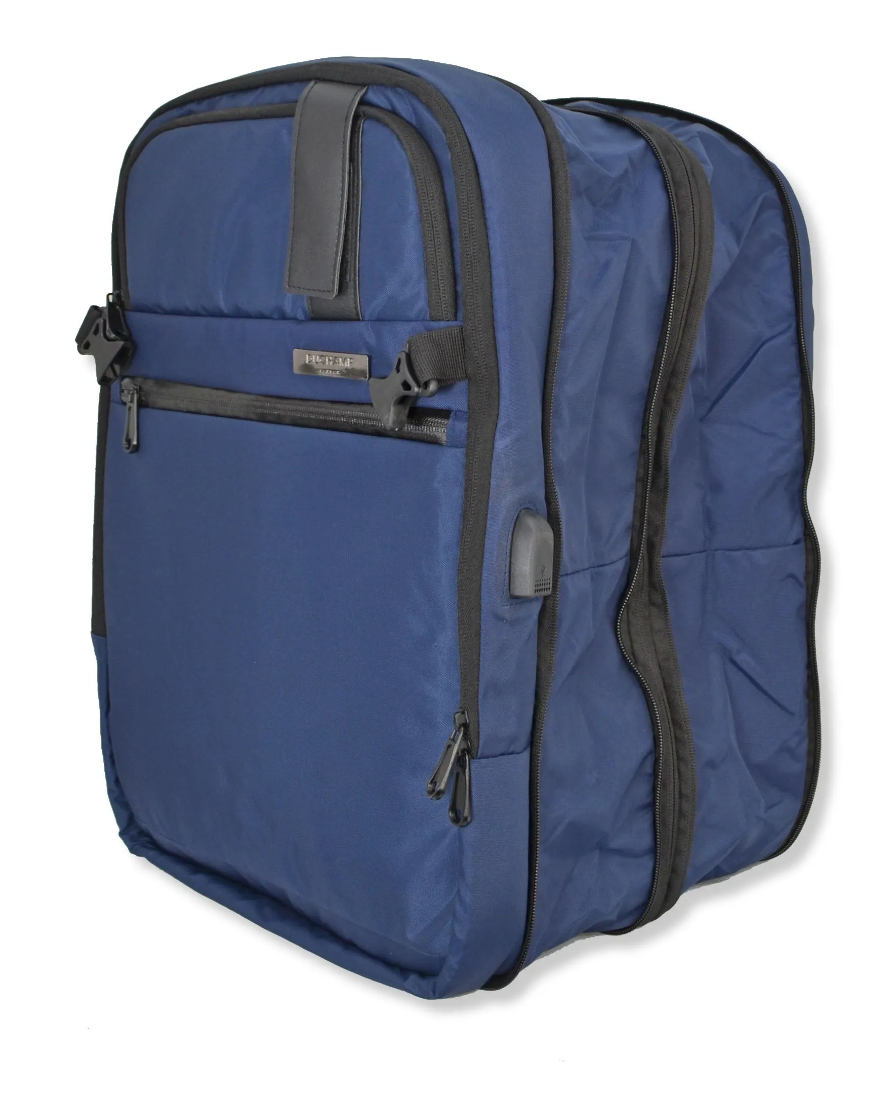 Getaway Expandable Carry-On Backpack Suitcase by Duchamp