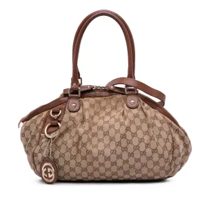 GG Canvas Sukey  Satchel