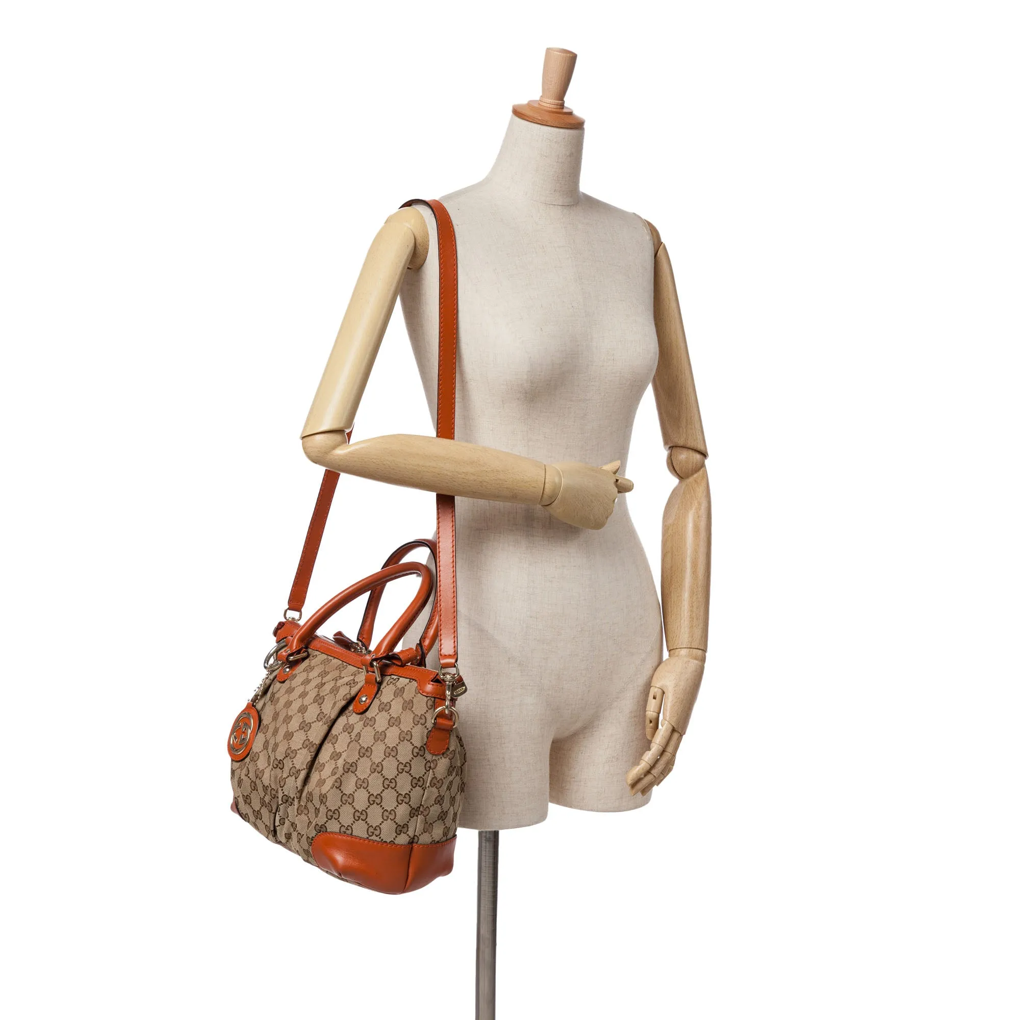 GG Canvas Sukey Satchel