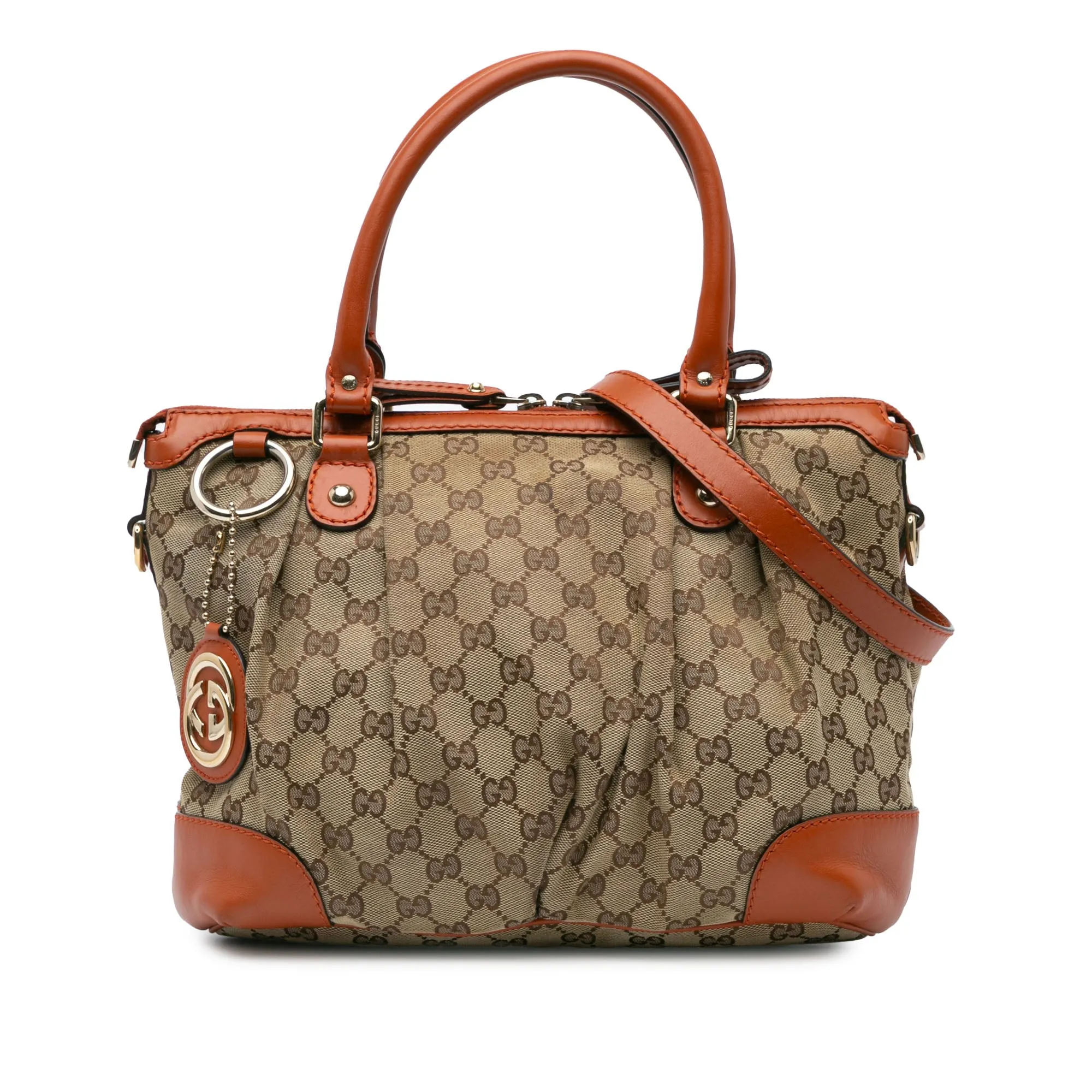 GG Canvas Sukey Satchel