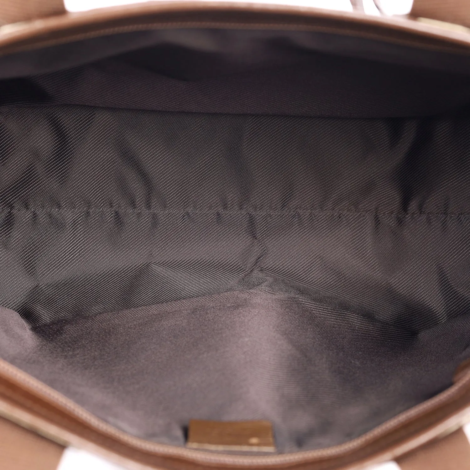 GG Monogram Canvas Leather Tote Shoulder Bag
