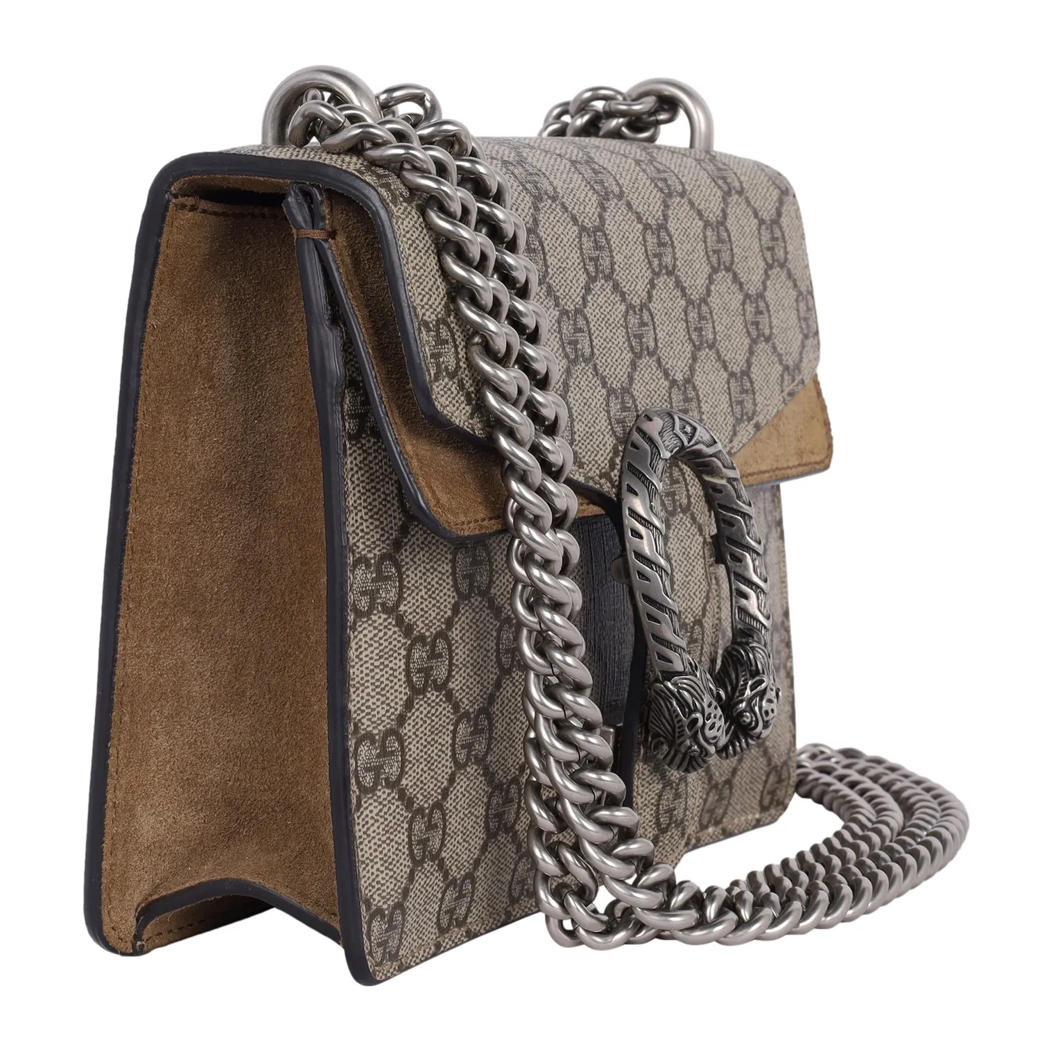 GG Supreme Monogram Mini Dionysus Shoulder Bag