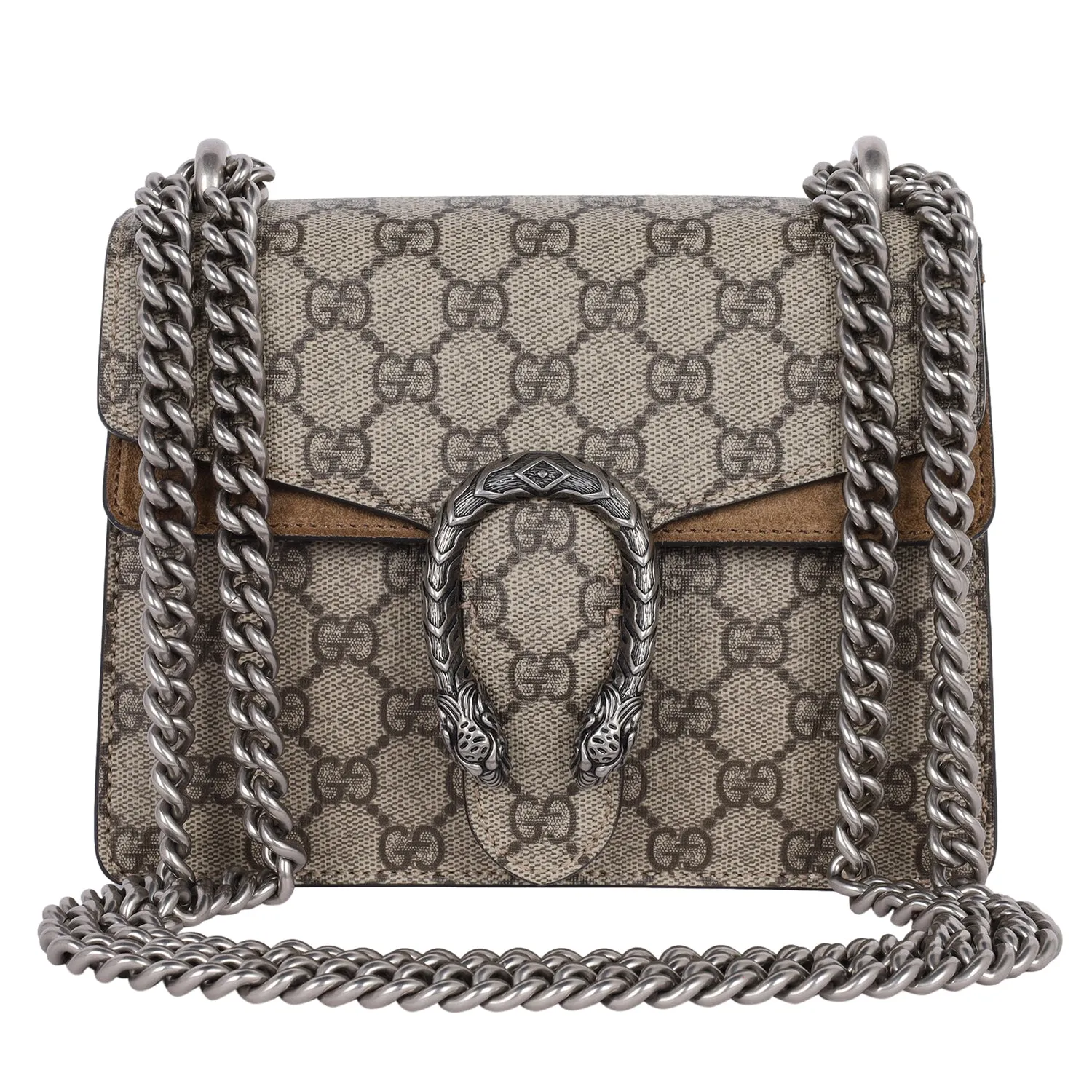 GG Supreme Monogram Mini Dionysus Shoulder Bag