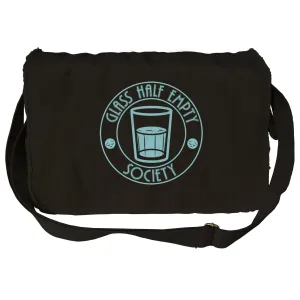 Glass Half Empty Society Messenger Bag