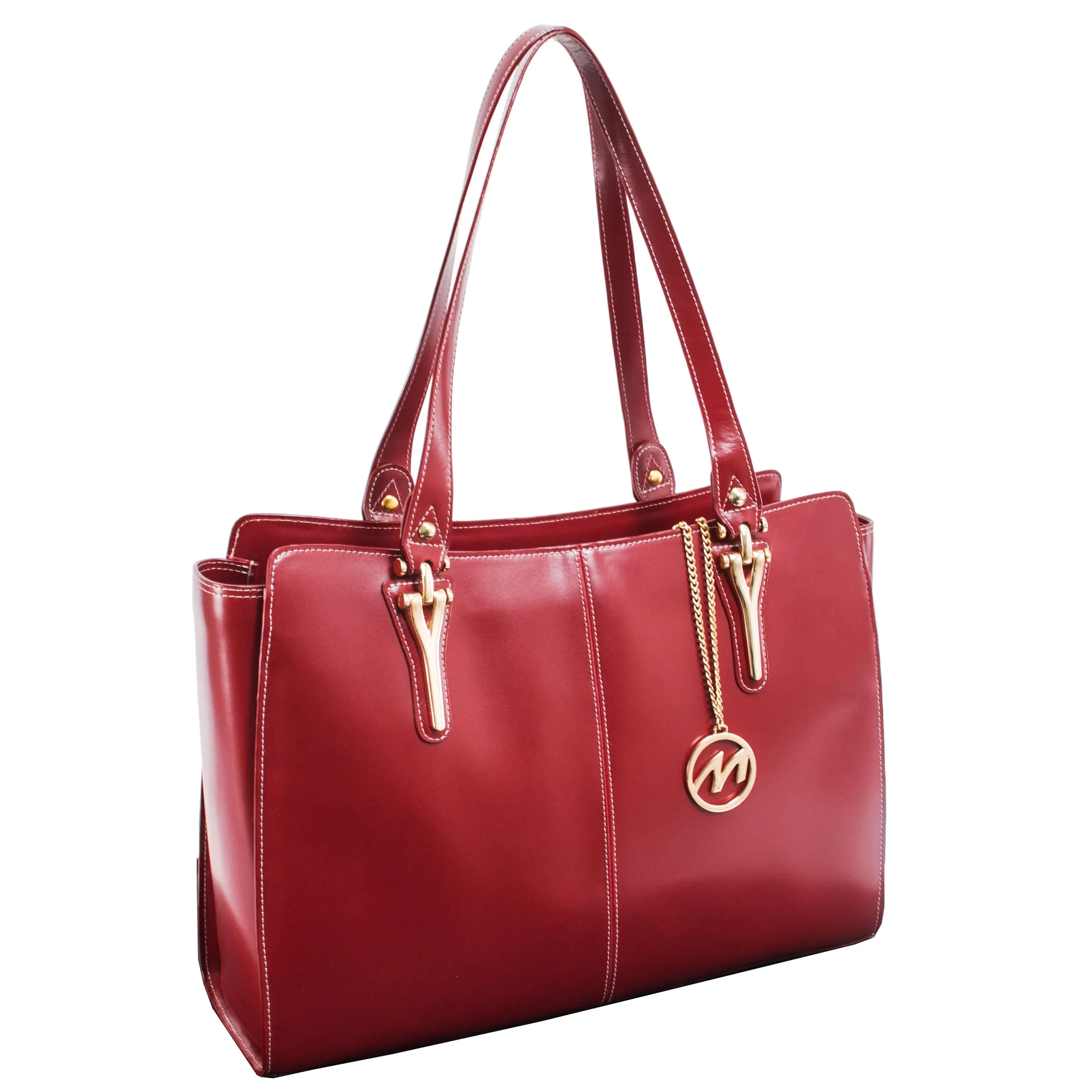 GLENNA | Leather Tablet Tote