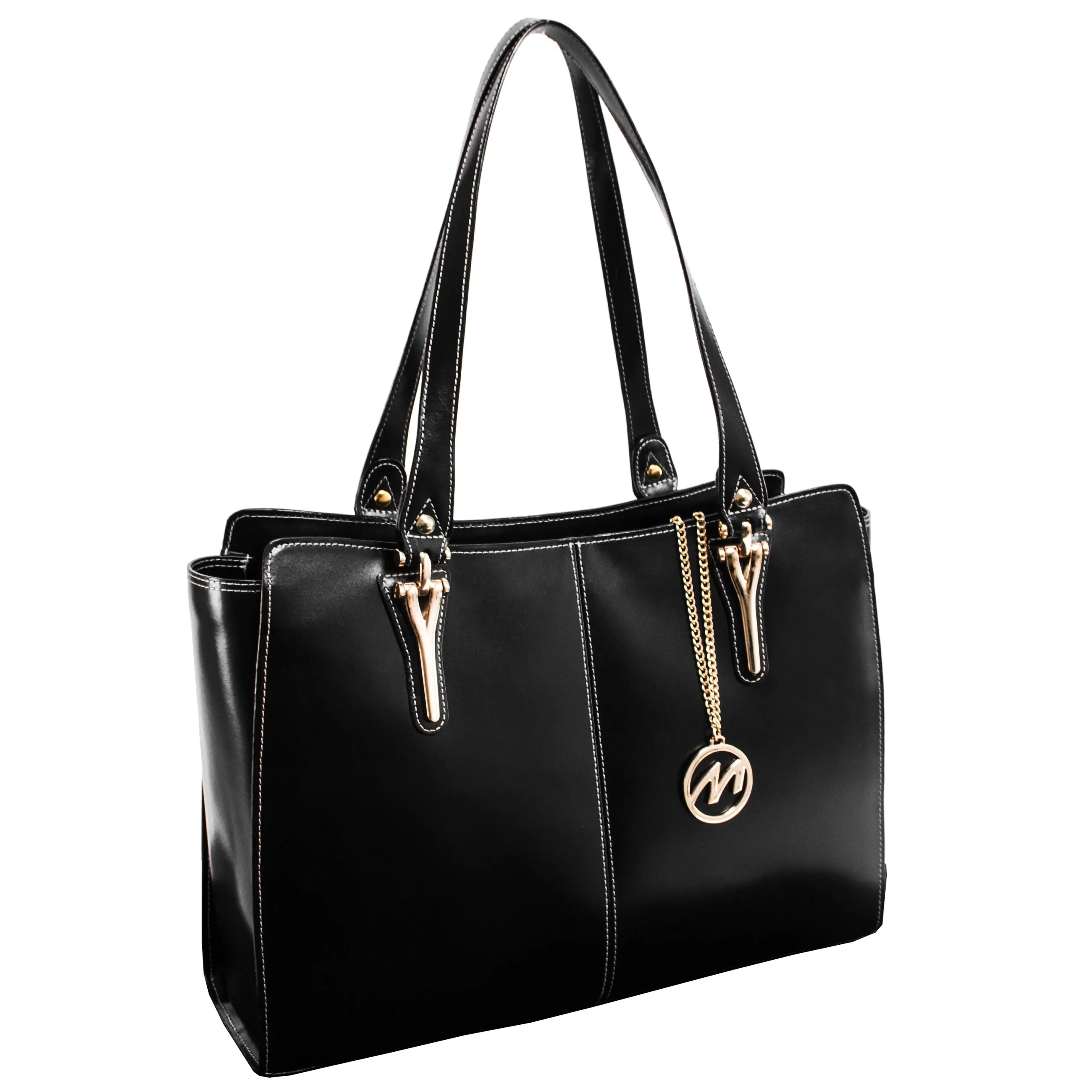 GLENNA | Leather Tablet Tote