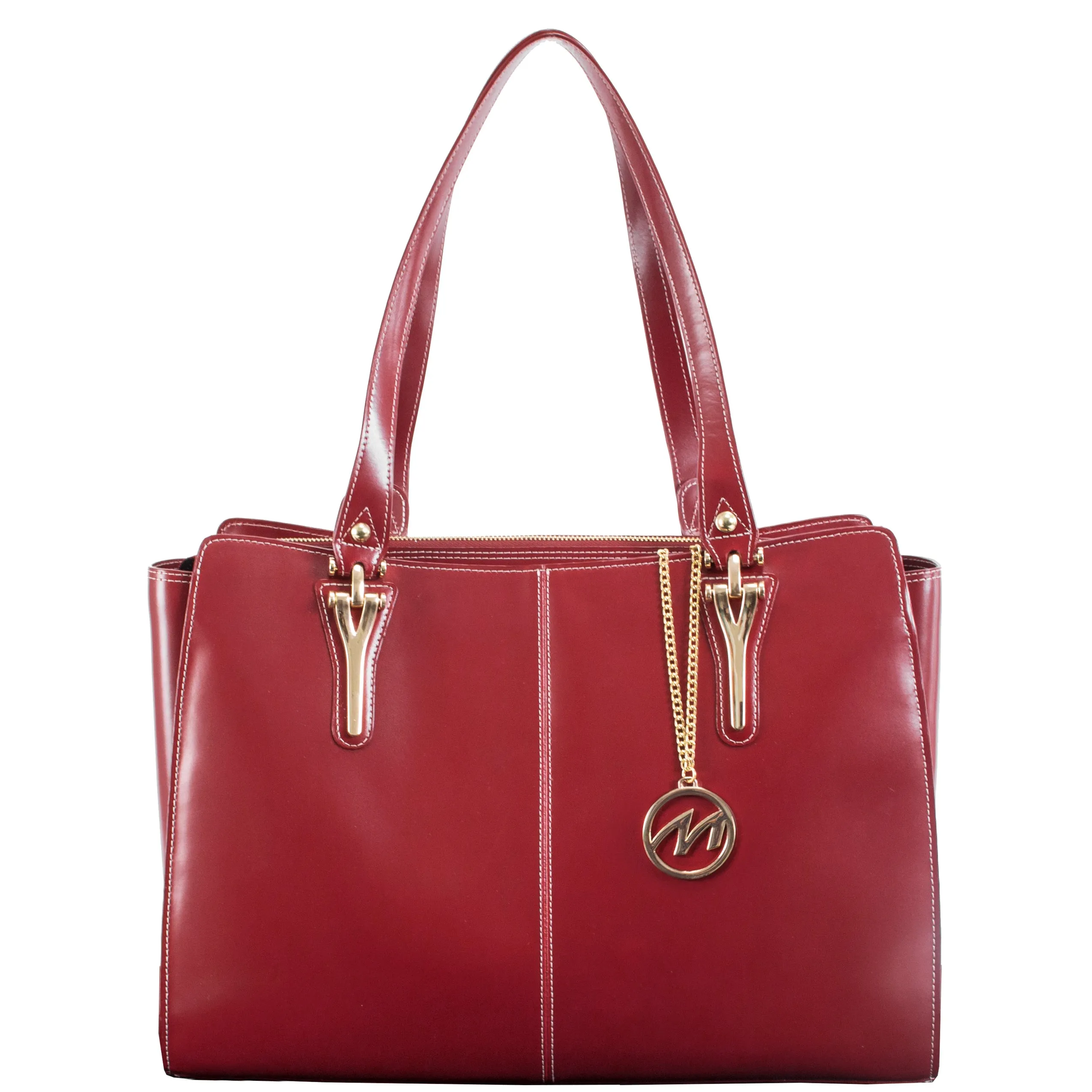 GLENNA | Leather Tablet Tote