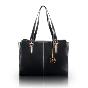 GLENNA | Leather Tablet Tote