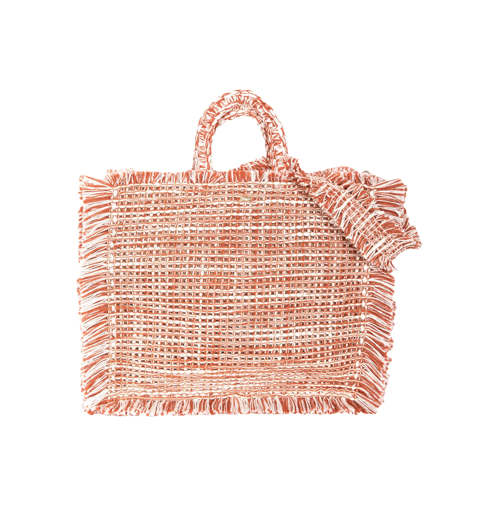 Gossypium Tote Bag Large - Caramel & Buttercream